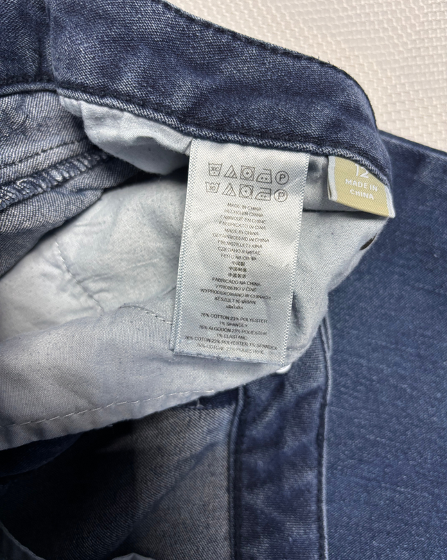 Michael Kors Blue Slim Straight Leg Denim Jeans