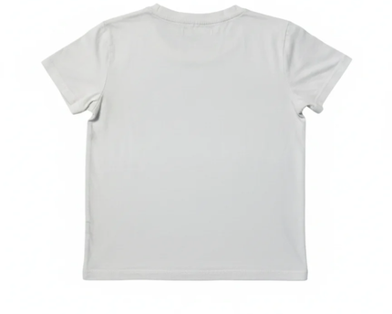 CROPP White Short Sleeve Crew Neck T-Shirt