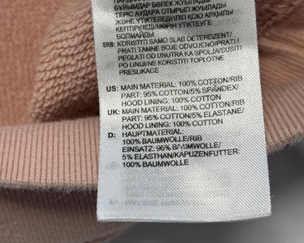 Adidas Pink Trefoil Graphic Pullover Hoodie