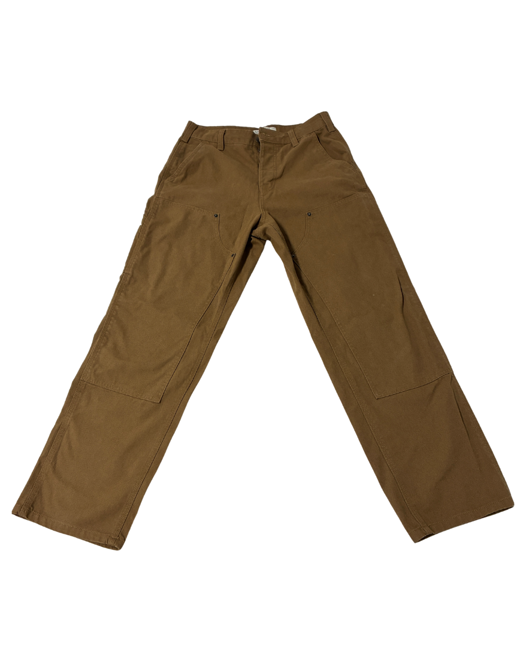 Vintage Brown Workwear Carpenter Pants - S | Waist: 30"