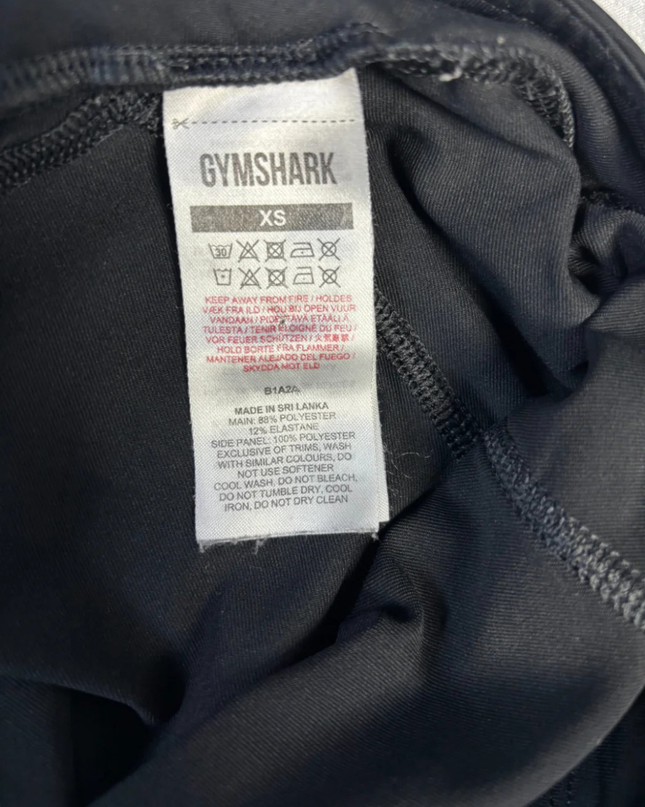 Gymshark Black Mesh Panel Training Leggings
