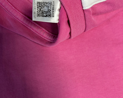 Adidas Pink 3-Stripe Short Sleeve Essential T-Shirt