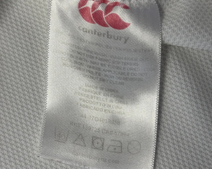 Canterbury England Rugby O2 White Jersey