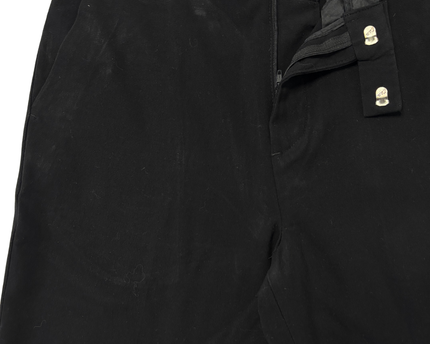 Calvin Klein Classic Black Straight-Leg Trousers
