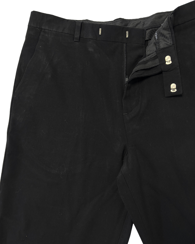 Calvin Klein Classic Black Straight-Leg Trousers