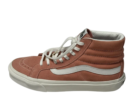 Vans Pink Suede Sk8-Hi High Top Sneakers