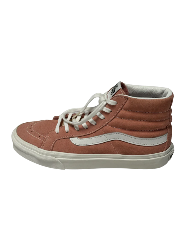 Vans Pink Suede Sk8-Hi High Top Sneakers