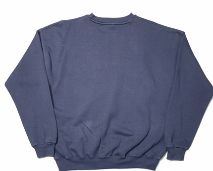 Vintage Nike Navy Embroidered Block Letter Sweatshirt