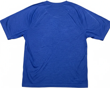 Majestic Blue Horse Power Football Performance T-Shirt