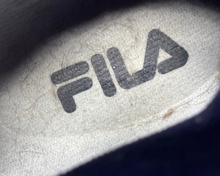 Fila Navy Blue Iridescent Disruptor Chunky Sneakers