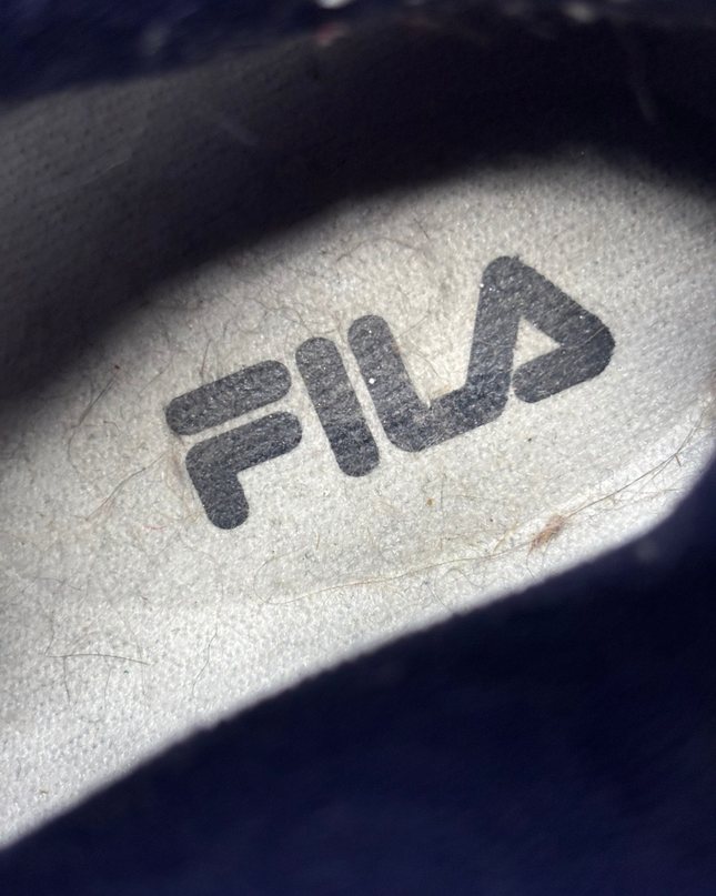 Fila Navy Blue Iridescent Disruptor Chunky Sneakers