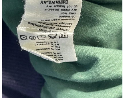 Lacoste Navy Vintage Harrington Bomber Jacket