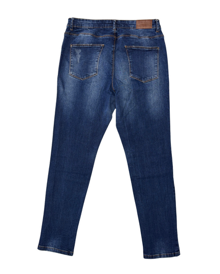 Anthology Sadie Slim Dark Wash Stretch Jeans - L | Waist: 32"