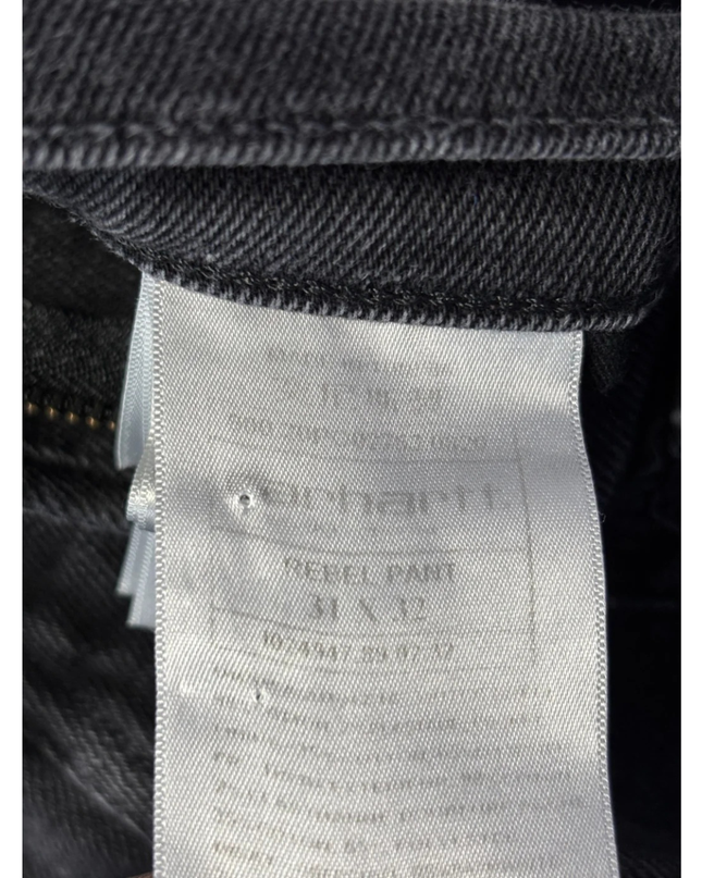 Carhartt WIP Rebel Pant Black Slim Fit Jeans