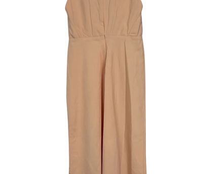 MNG Peach Sleeveless Maxi Dress