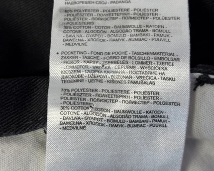 Dickies Black Slim Fit Work Pants