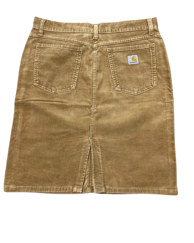 Carhartt Tan Corduroy Utility Skirt