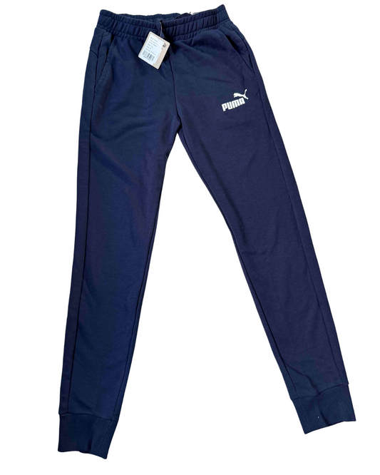 Puma Slim Fit Navy Blue Fleece Jogger - XS | Waist: 26" | With Tags