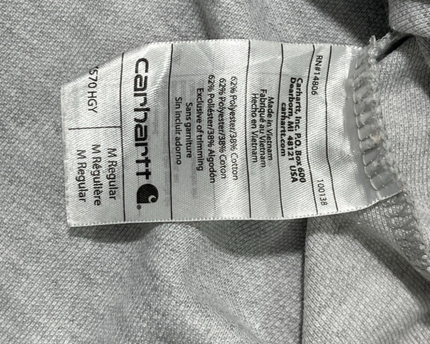 Carhartt Heather Grey Short Sleeve Pocket Polo Shirt