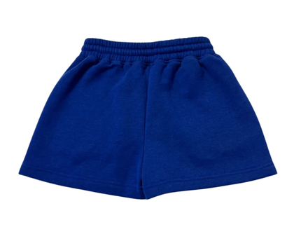 Alo Blue High-Waisted Relaxed Sweat Shorts