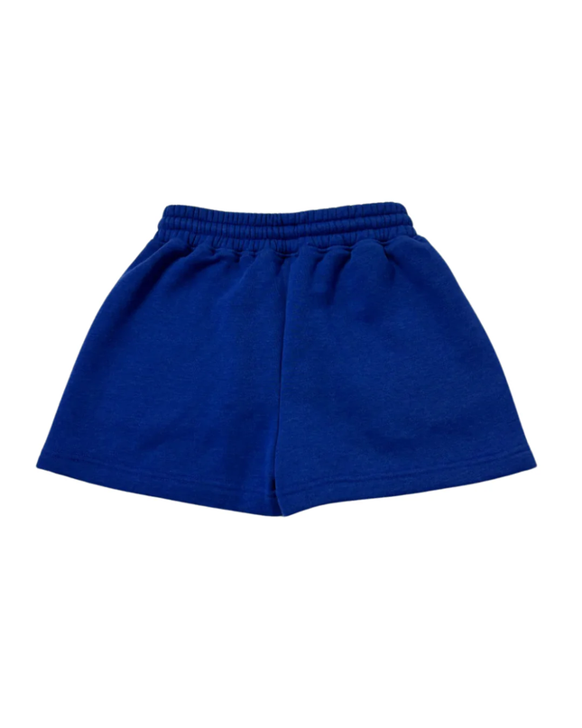 Alo Blue High-Waisted Relaxed Sweat Shorts