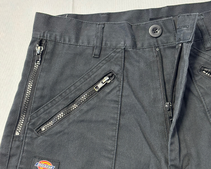 Dickies Black Double Knee Cargo Work Pants