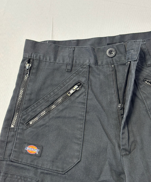 Dickies Black Double Knee Cargo Work Pants