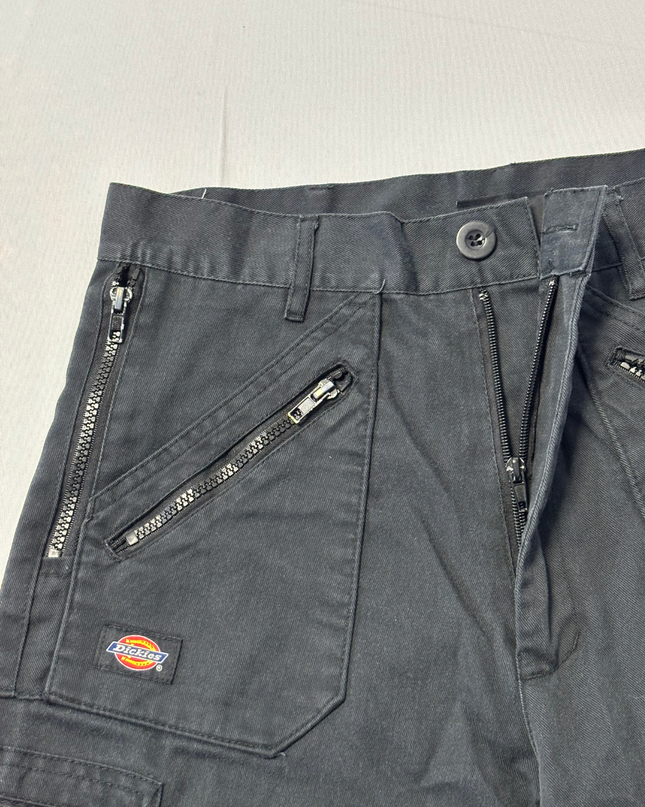 Dickies Black Double Knee Cargo Work Pants