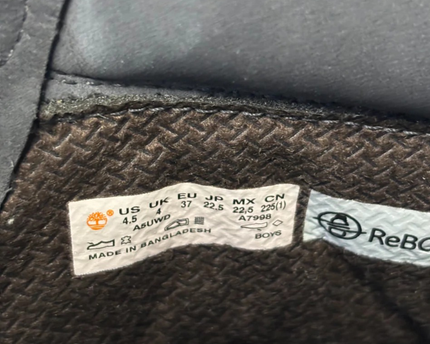 Timberland Black Nubuck Waterproof Boots