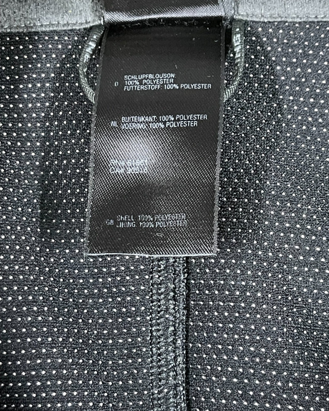 The North Face Dark Grey WindWall Fleece Full-Zip Jacket