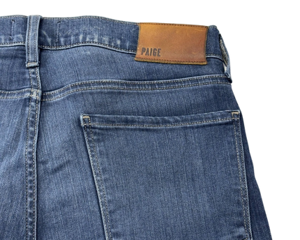 PAIGE Blue Slim Fit Stretch Denim Jeans