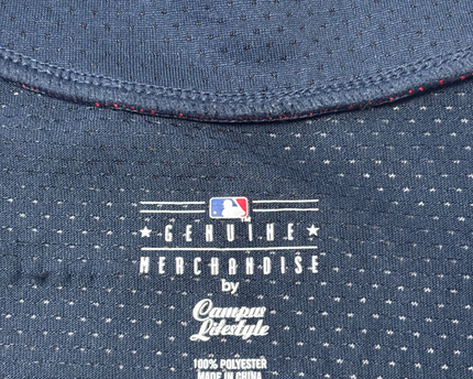 Campus Lifestyle Navy Blue Minnesota Twins MLB Women's Baseball Jersey