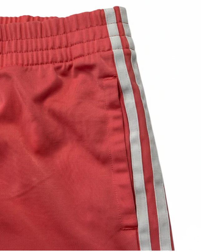 Adidas Pink 3-Stripe Athletic Shorts