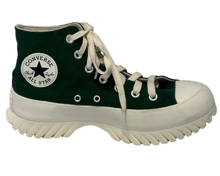 Converse Green Chuck Taylor All Star Lugged 2.0 High-Top Sneakers