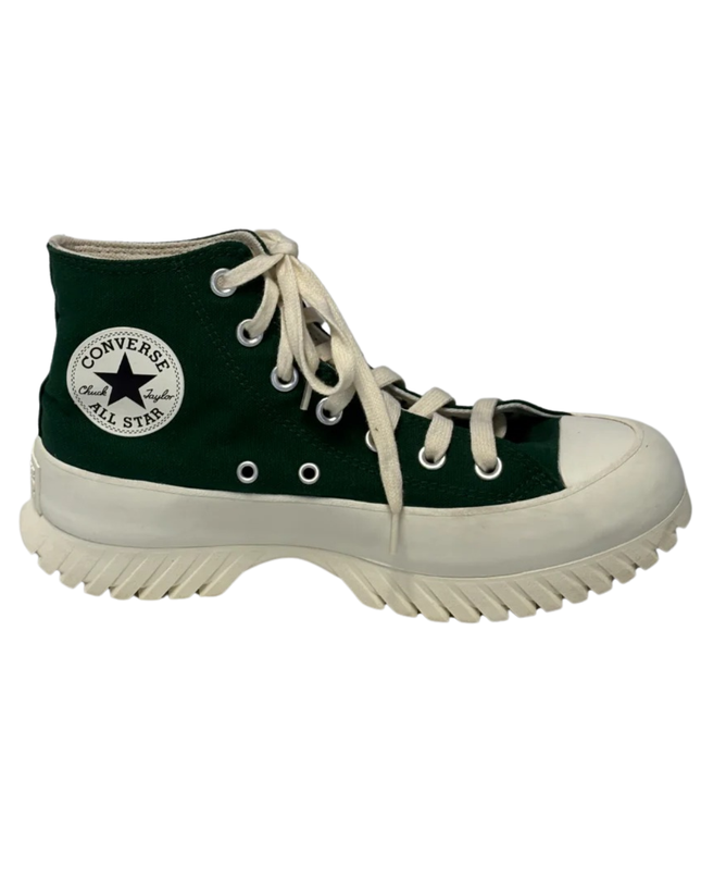 Converse Green Chuck Taylor All Star Lugged 2.0 High-Top Sneakers