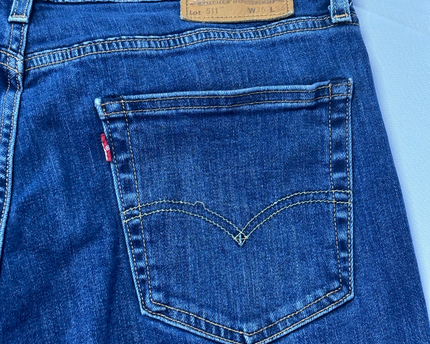 Levi's Performance Blue Straight Leg Jeans