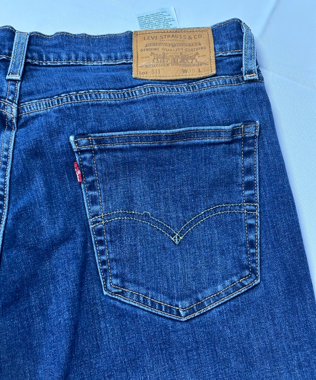 Levi's Performance Blue Straight Leg Jeans