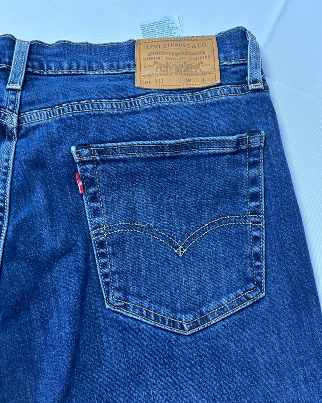 Levi's Performance Blue Straight Leg Jeans