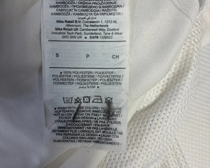Nike White Dri-FIT Academy Training Sports T-Shirt