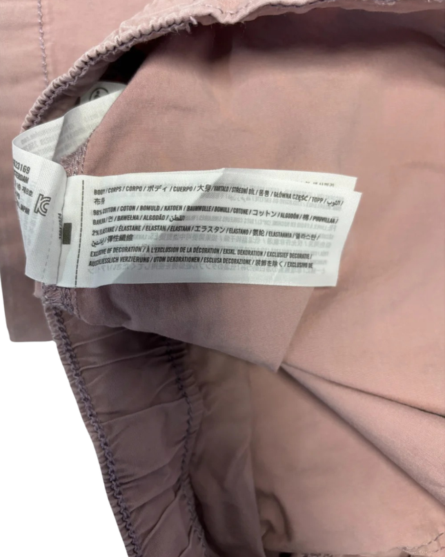 Hollister Pink Adjustable-Rise Baggy Cargo Pants