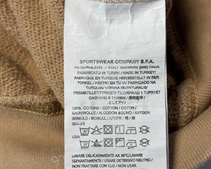 Stone Island Tan Crewneck Sweatshirt