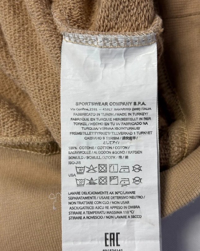 Stone Island Tan Crewneck Sweatshirt