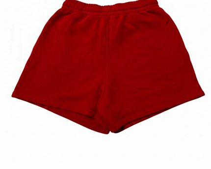 nu-in Red Sustainable Cotton Sweat Shorts W/Tags