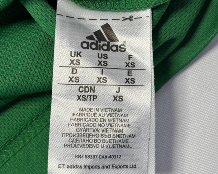 Adidas Green Boston Celtics Rajon Rondo #9 NBA Basketball Jersey