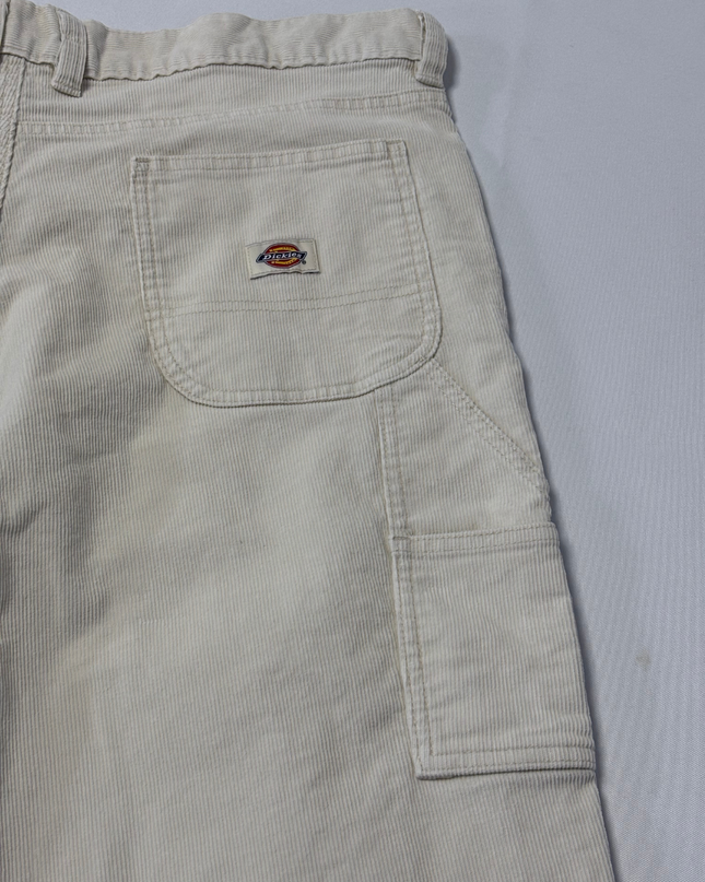 Dickies Off-white Corduroy Straight Leg Pants