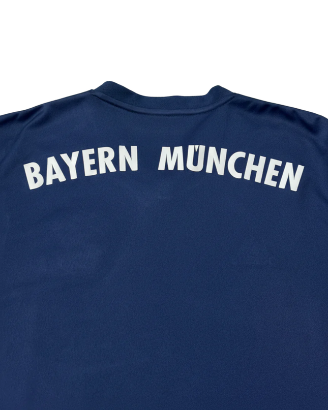 Adidas Blue FC Bayern München Short Sleeve Football Jersey