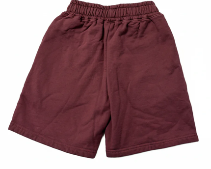 Alo Burgundy Unisex Lounge Shorts