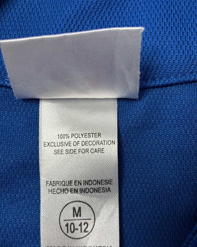 MLB Blue Chicago Cubs Sporty Henley Jersey