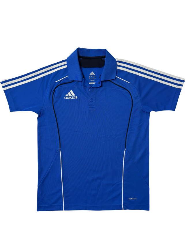 Adidas ClimaLite Royal Blue Performance Polo Shirt