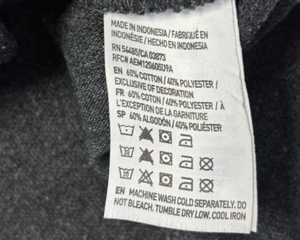 American Eagle Outfitters Dark Grey Neon Trim Polo Shirt